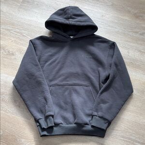 Comfrt Steel Grey Minimalist Hoodie